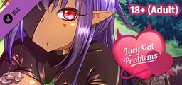 Logo: Lucy Got Problems: 18+ Adult Only Patch