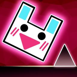 Logo: Geometry Jump Rabbit