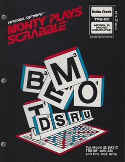 Logo: Monty Plays Scrabble