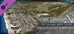 Logo: Microsoft Flight Simulator X: Steam Edition - First Flight Airport