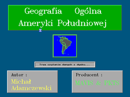 Logo: Geografia Ogólna Ameryki Południowej