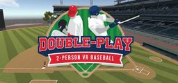 Logo: Double Play: 2-Player VR Baseball