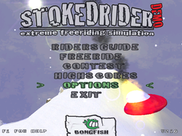 Logo: STOKEDRIDER
