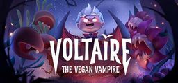 Logo: Voltaire: The Vegan Vampire