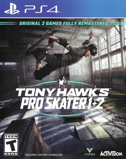 Logo: Tony Hawk's Pro Skater 1 + 2