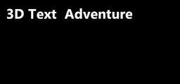 Logo: 3D Text Adventure
