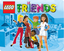 Logo: LEGO Friends