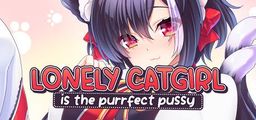 Logo: Lonely Catgirl is the Purrfect Pussy