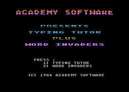 Logo: Typing Tutor plus Word Invaders