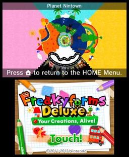 Logo: Freakyforms Deluxe: Your Creations, Alive!