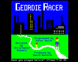 Logo: Geordie Racer