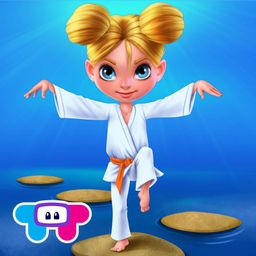 Logo: Karate Girl vs. School Bully