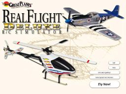 Logo: Real Flight R/C Simulator Deluxe