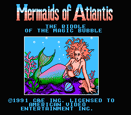 Logo: Mermaids of Atlantis: The Riddle of the Magic Bubble