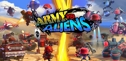 Logo: Army vs Aliens Defense