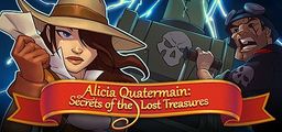 Logo: Alicia Quatermain: Secrets of the Lost Treasures