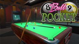 Logo: 8 & 9 Ball Pocket