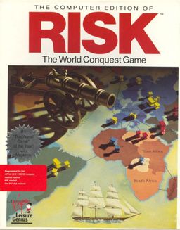 Logo: The Computer Edition of Risk: The World Conquest Game