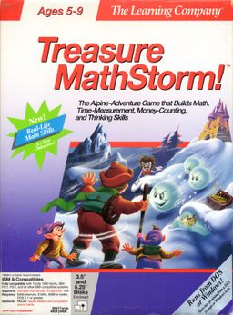 Logo: Treasure MathStorm!