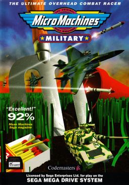 Logo: Micro Machines: Military