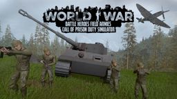 Logo: World War: Battle Heroes Field Armies Call of Prison Duty Simulator