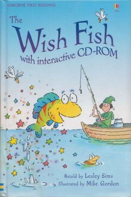 Logo: The Wish Fish with interactive CD-ROM