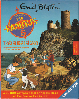 Logo: Enid Blyton The Famous 5: Treasure Island