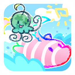 Logo: Surf Action! Dolly the Dolphin
