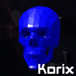 Logo: Korix: Skull