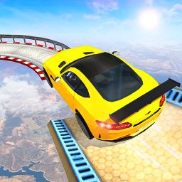 Logo: Mega Ramps Ultimate Car Jumping: Impossible Drive