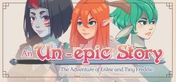 Logo: An Un-epic story: The adventure of Enki and Tiny Freddie