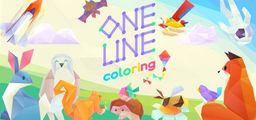 Logo: One Line Coloring