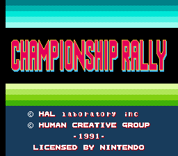 Logo: Championship Rally