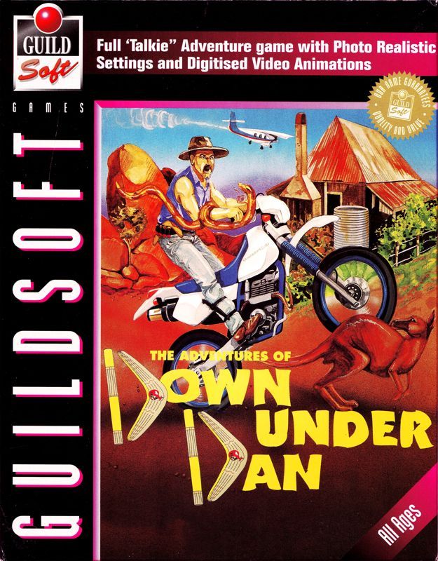 Game cover: The Adventures of Down Under Dan