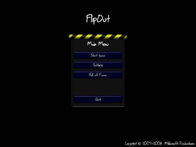 Game cover: FlipOut