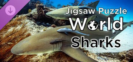 Game cover: Jigsaw Puzzle World: Sharks