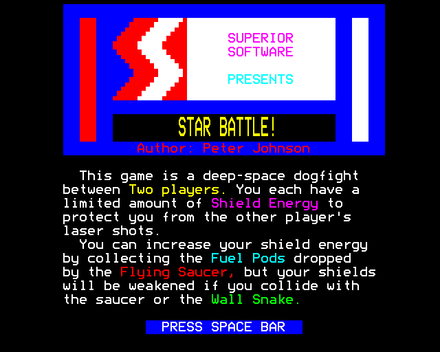 Game cover: Star Battle