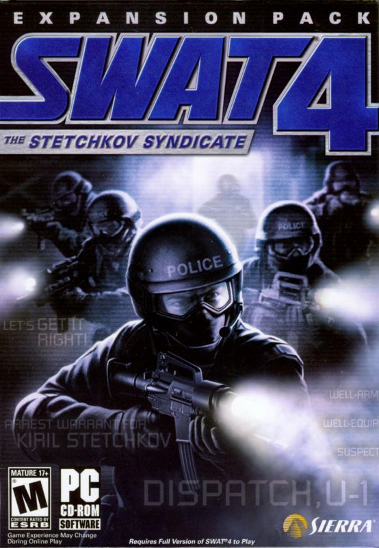 Game cover: SWAT 4: The Stetchkov Syndicate