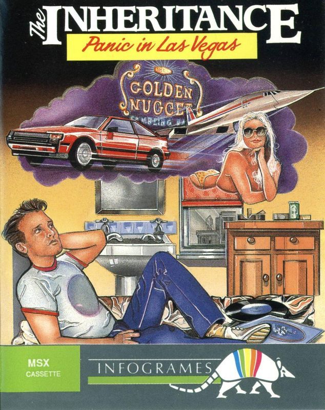 Game cover: The Inheritance: Panic in Las Vegas