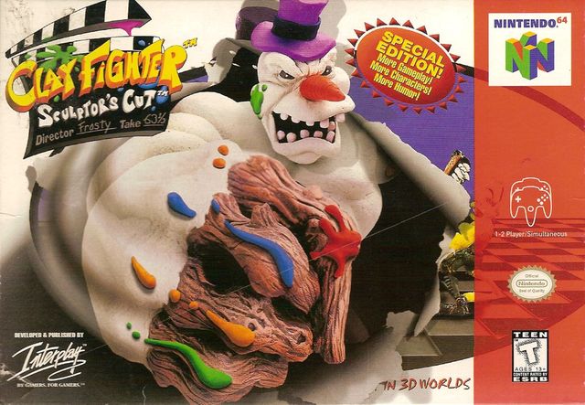Game cover: Clay Fighter: Sculptor's Cut
