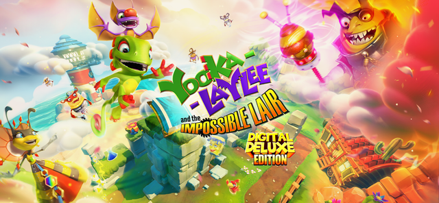 Game cover: Yooka-Laylee and the Impossible Lair (Digital Deluxe Edition)