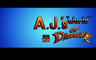 Game cover: A.J.'s World of Discovery