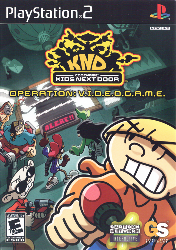 Game cover: Codename: Kids Next Door - Operation: V.I.D.E.O.G.A.M.E.