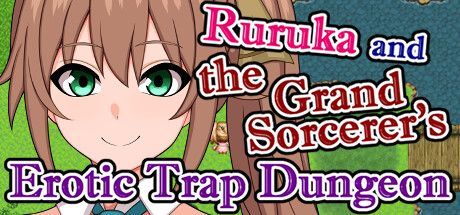 Game cover: Ruruka and the Grand Sorcerer's Erotic Trap Dungeon