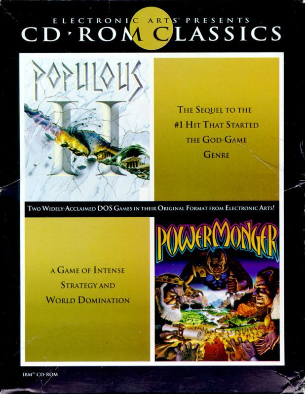 Game cover: Powermonger / Populous II