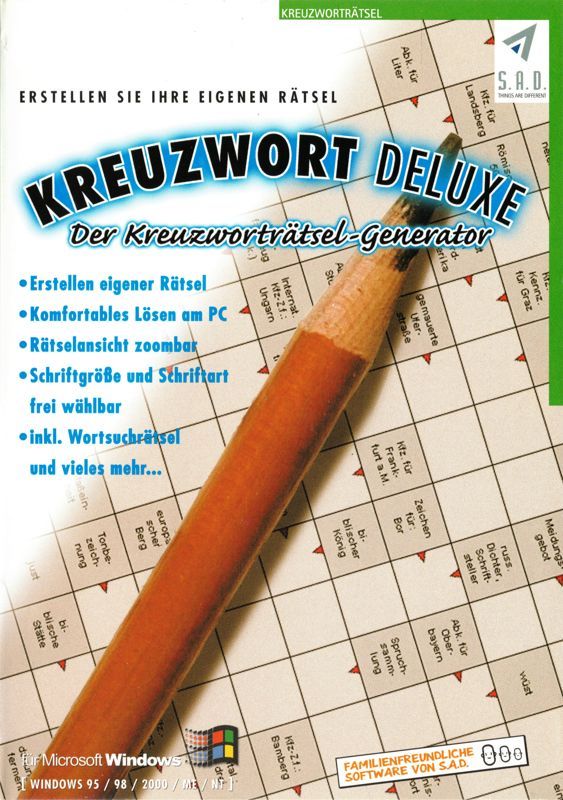 Game cover: Kreuzwort Deluxe: Der Kreuzworträtsel-Generator