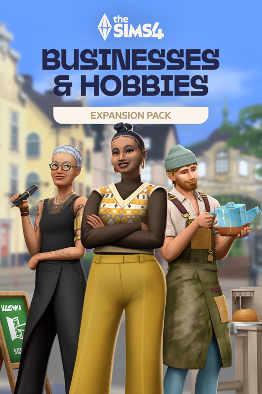 Game cover: The Sims 4: Businesses & Hobbies Expansion Pack