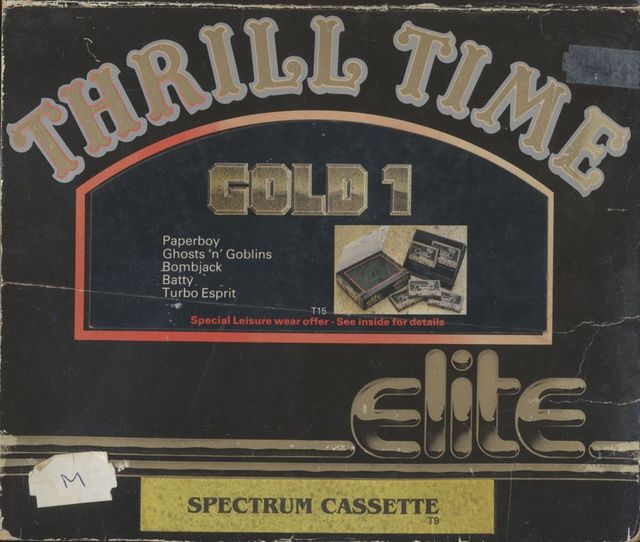 Game cover: Thrill Time Gold