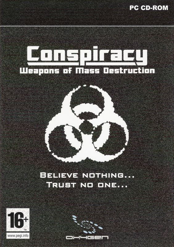 Game cover: Conspiracy: Weapons of Mass Destruction