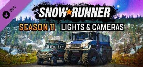 Game cover: SnowRunner: Season 11 - Lights & Cameras